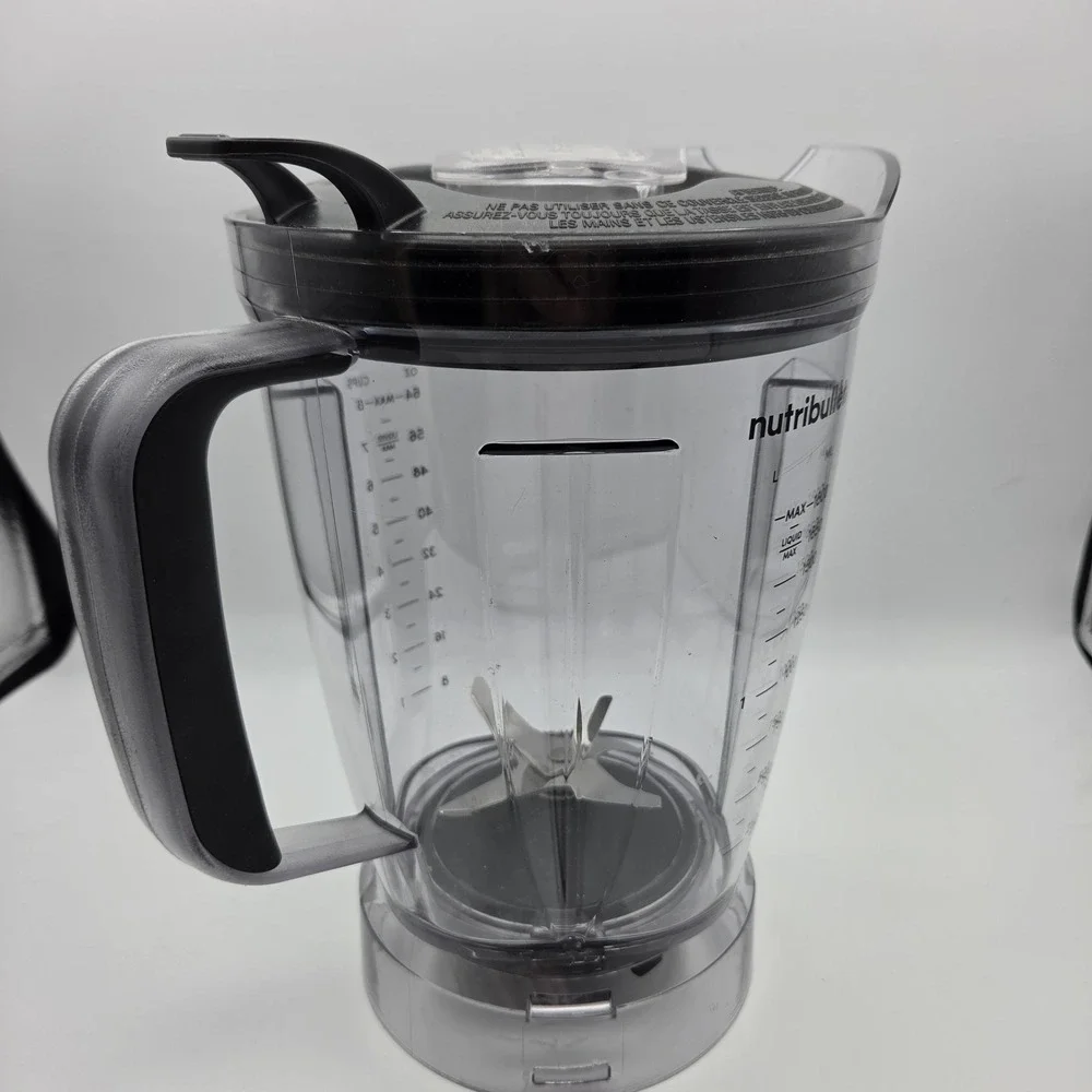 NutriBullet Blender Replacement 56oz 7-Cup Pitcher with Lid and Blade